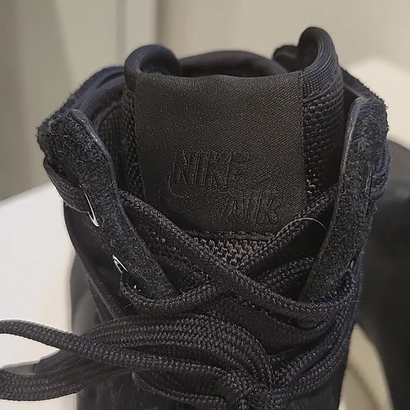 Nike AF1 Rebel XX Black/White Sneaker Boots Size 7 - Picture 5 of 8